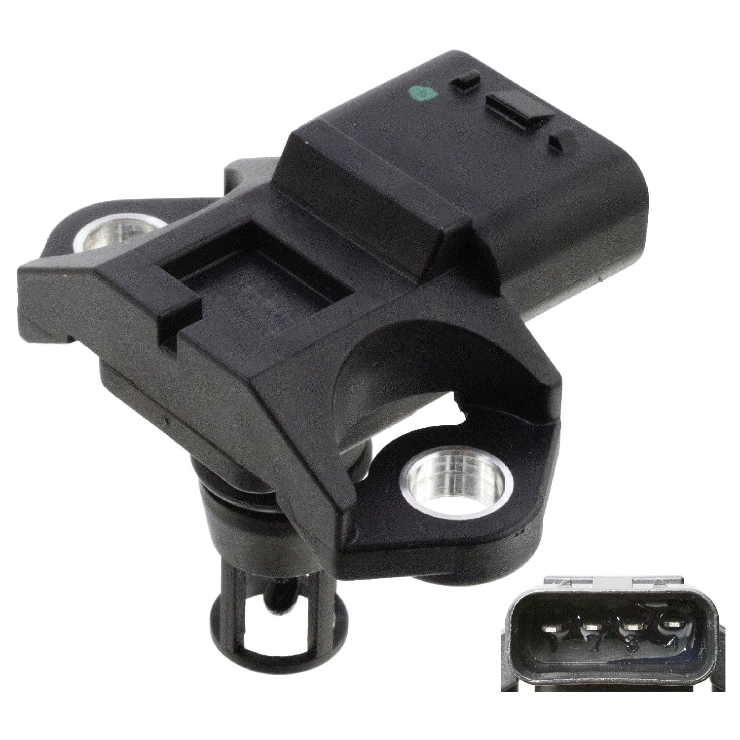FEBI BILSTEIN Sensore, Pressione collettore d'aspirazione 106068 Compatibile con: OPEL ASTRA H, ASTRA H Caravan, ASTRA H CLASSIC Kombi, ASTRA H GTC, ASTRA H Kasten/Kombi, ASTRA H Stufenheck, ASTRA J
