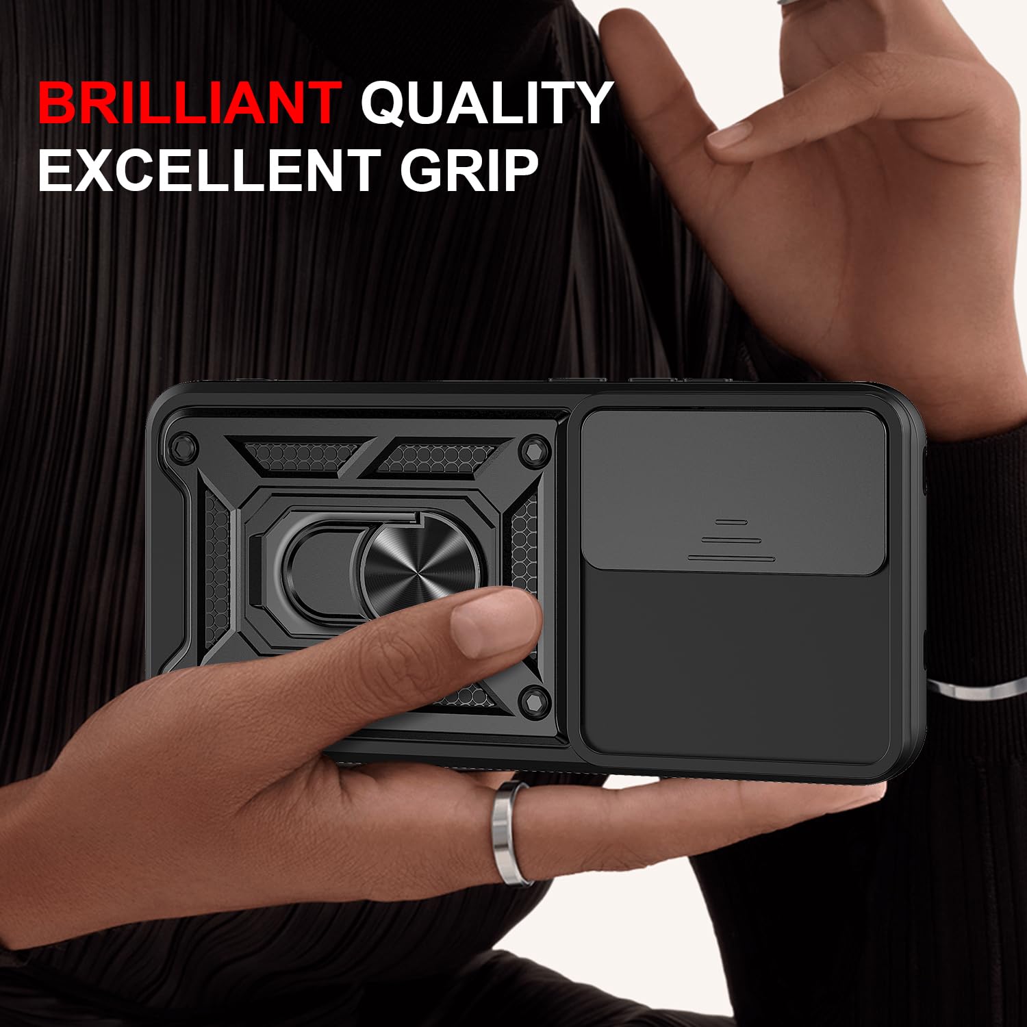 YUEQIAN Cover Opaca per Oppo Reno12 Pro 5G (Reno 12 Pro 5G), Ultra Sottile Glassata Traslucida Duro PC Anti-Impronte Posteriore Case, Morbido TPU Silicone Telaio Antiurto Custodia. Bianco