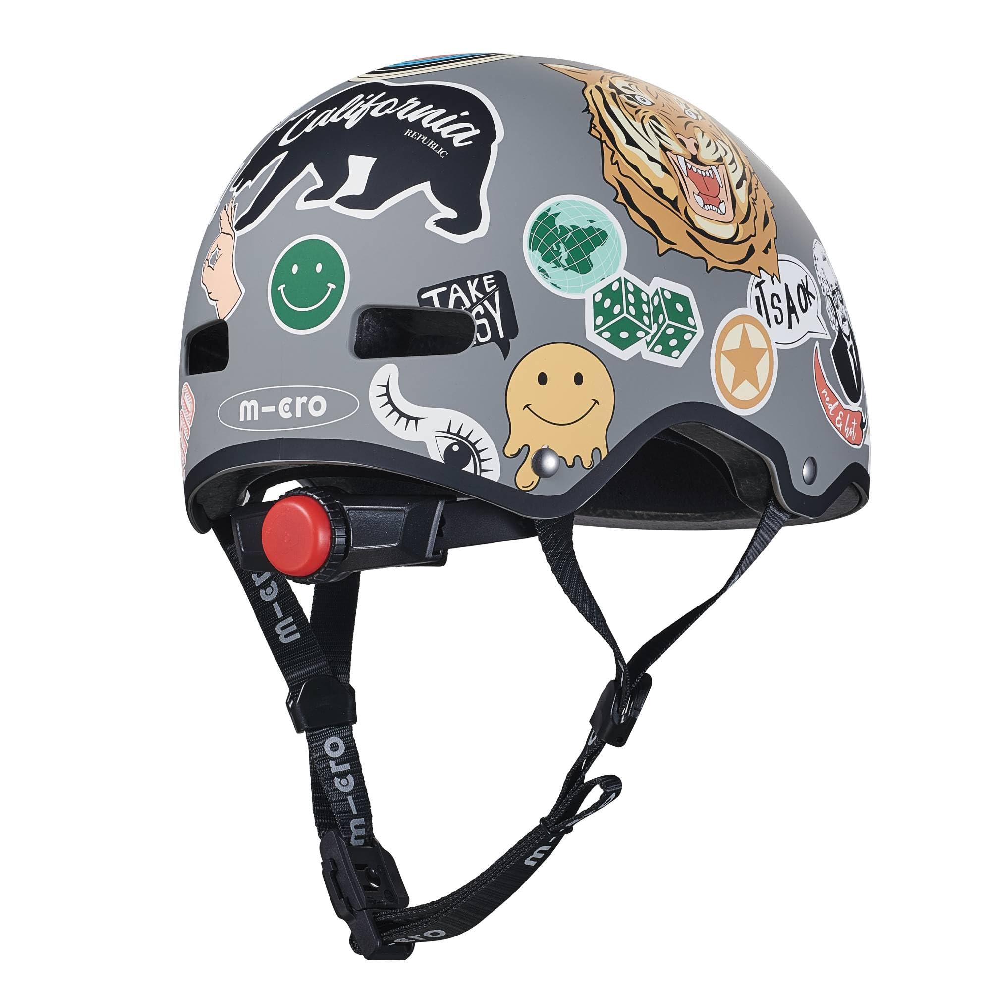 Casco Infantil Micro® con Luz Trasera y Cierre Magnético 250g