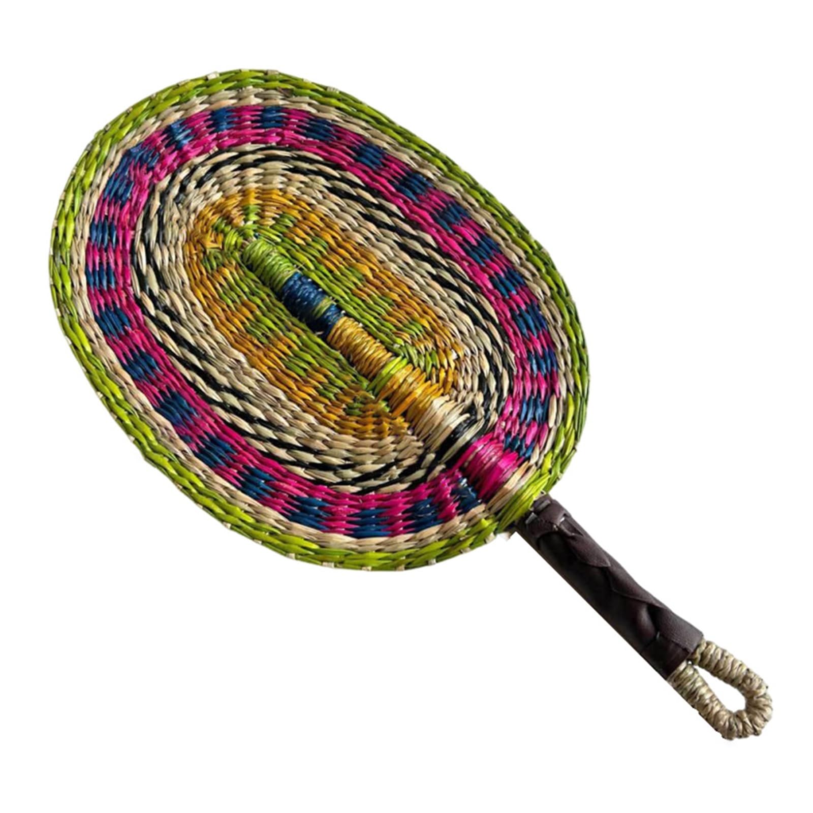 CQAHDSEVF Seagrass Handwoven Fan