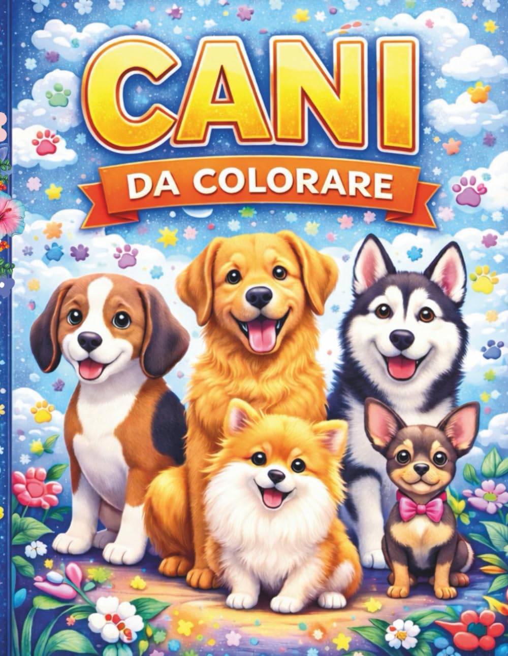 CANI DA COLORARE: divertiti e colora adorabili cani