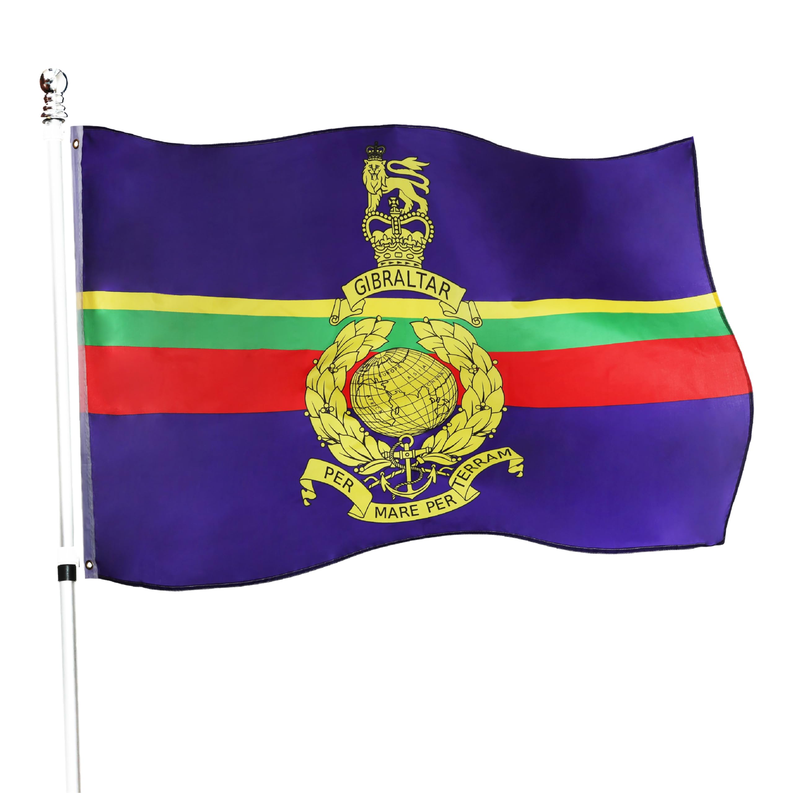 I LOVE FANCY DRESS Large 5ft X 3ft Royal Marines Flag - Royal Marines Flag 5ft (152cm/60) X 3ft (91cm/36) - Perfect for Royal Marines Events or Occasions