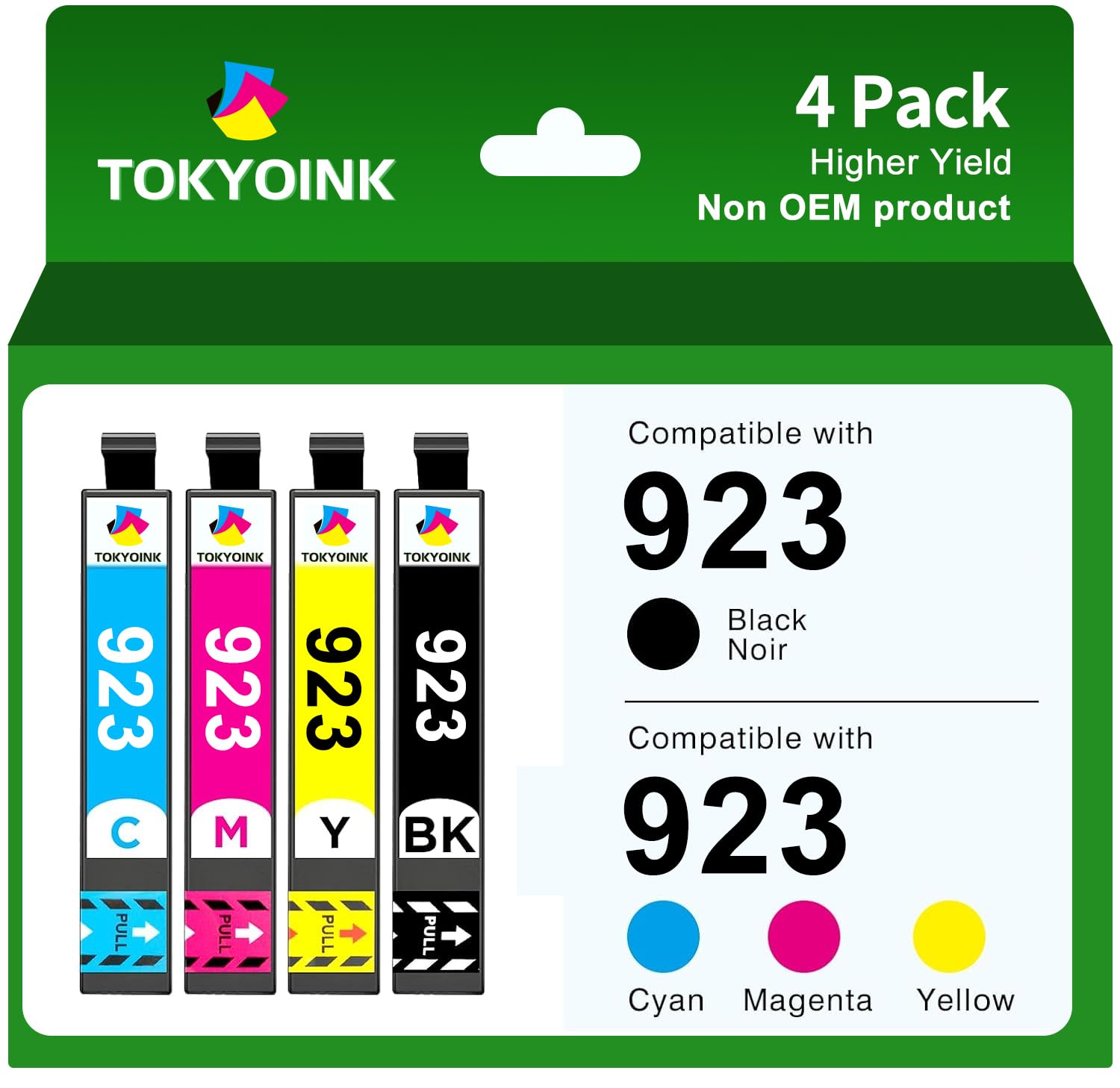 Photo 1 of TOKYOINK 923 Ink Cartridges for
