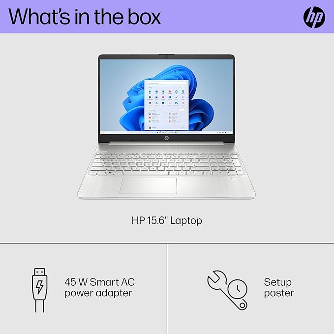 HP Laptop 15.6" FHD, Intel i3-1215U, 16GB RAM, 1TB SSD, Win 11 Pro miniatura 6