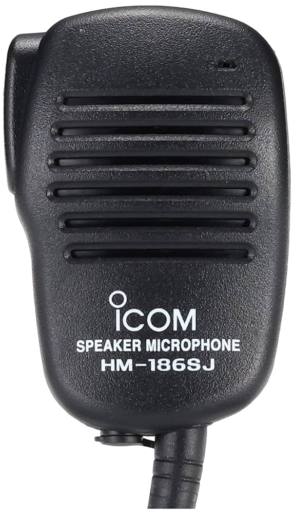 icom HM-186SJ 4台セット[バラ売り可 価格相談] 片耳イヤホン付き hm186sj.jpg