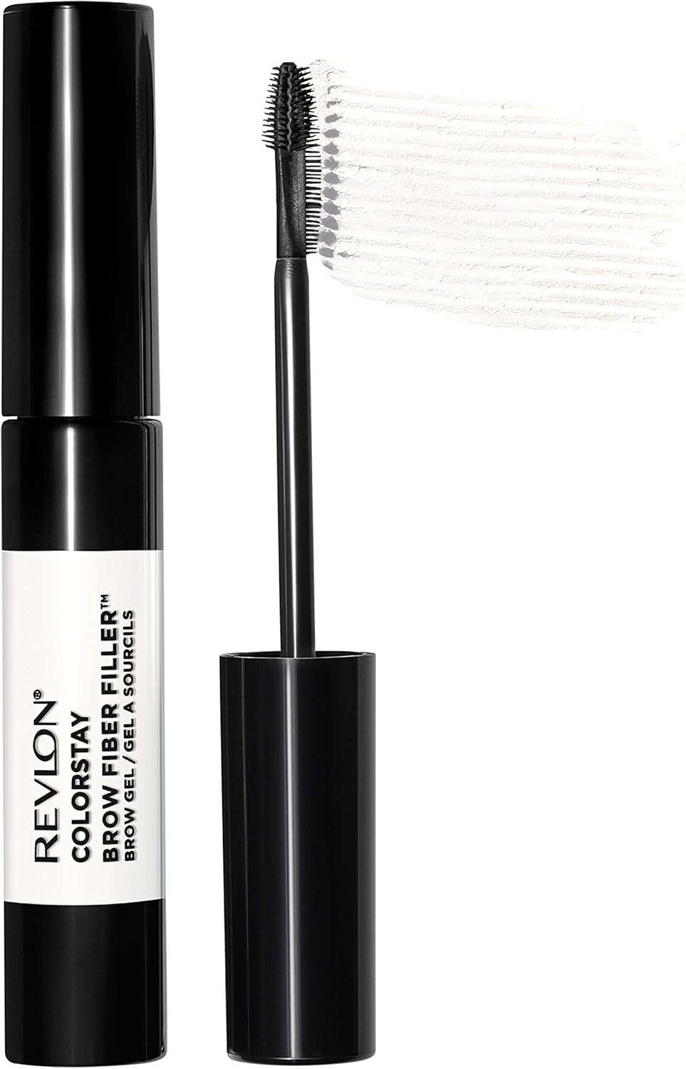 Revlon ColorStay Brow Fiber Filler, Longwearing & Volumising Waterproof Eyebrow Gel, 306 Clear, 6.8 ml (Pack of 1) - Image 3