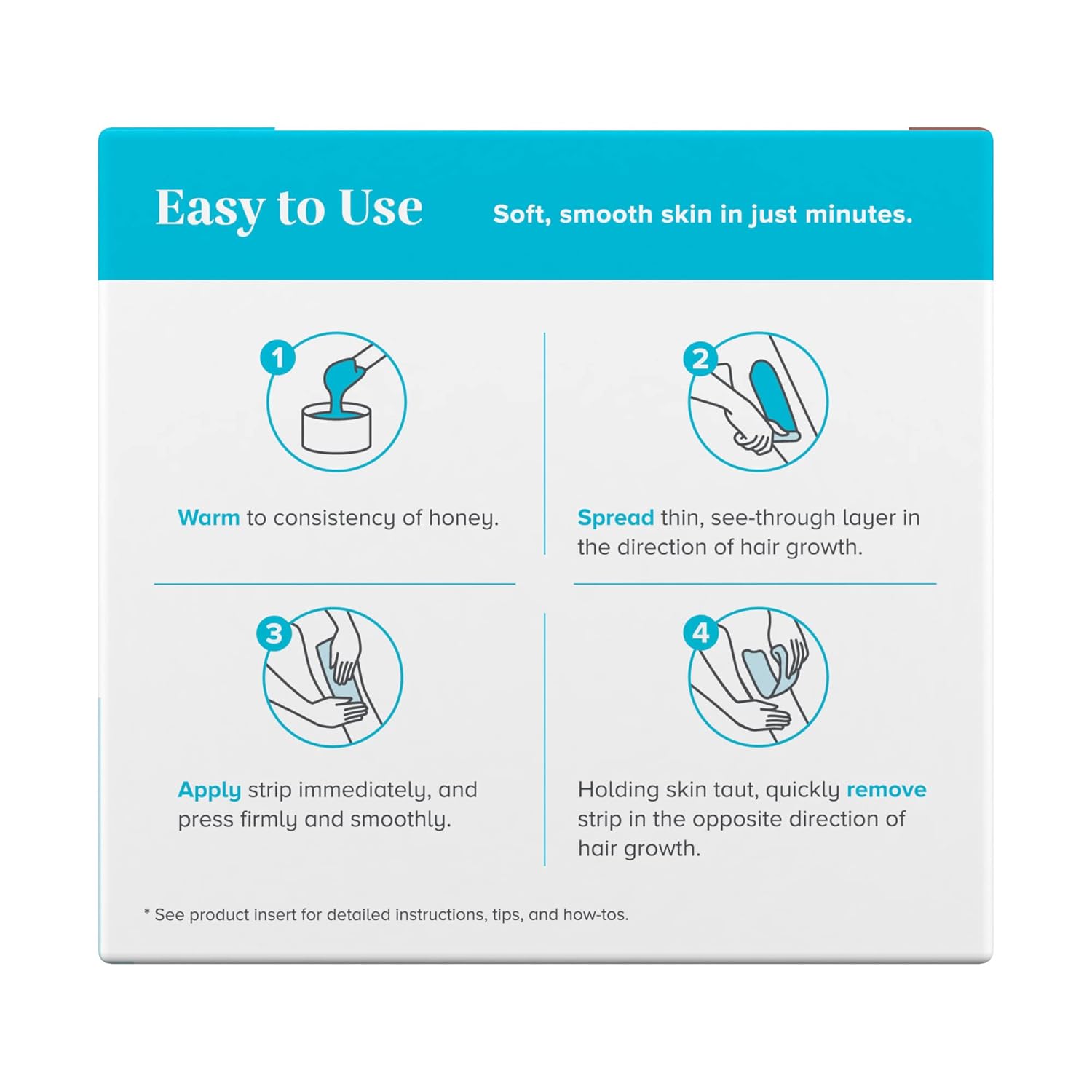 Nair Spa Sugar Wax Hair Remover Kit, 11.8 Oz Container