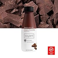 Vista 6 de Soylent Batido de reemplazo de comida de chocolate cremoso a base de plantas, contiene 0.71 oz de proteína vegana completa, listo para beber, 14