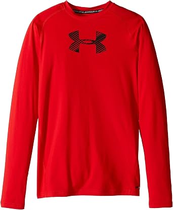 Under Armour Boys Heatgear Armour Long Sleeve Shirt