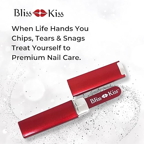 Miniatura 8 de Lima de uñas con punta de cristal de Bliss Kiss S Rojo