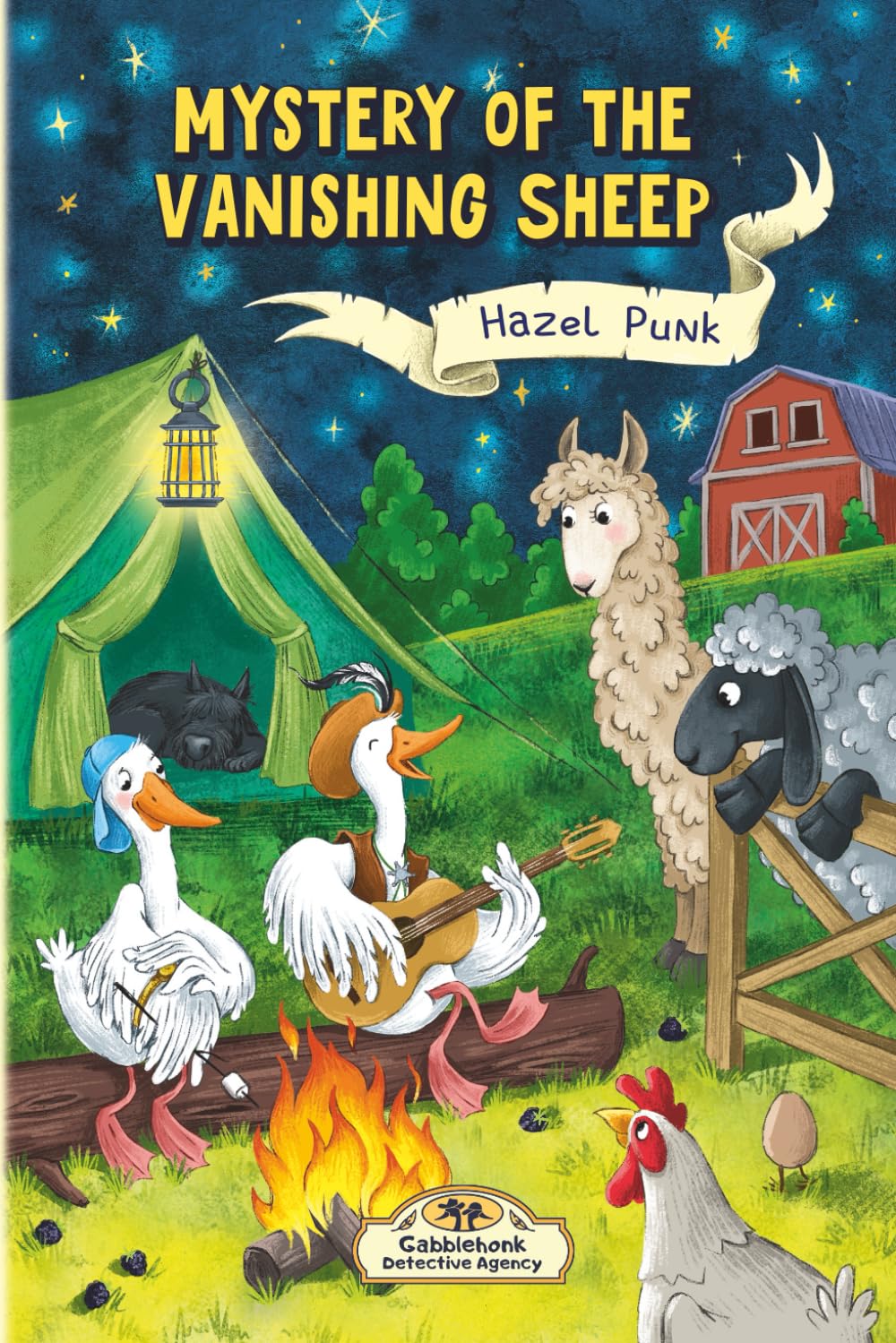 Mystery of the Vanishing Sheep: A Funny Animal Detective Chapter Book for Ages 6–9 (Book 3) (Gabblehonk Detective Agency)