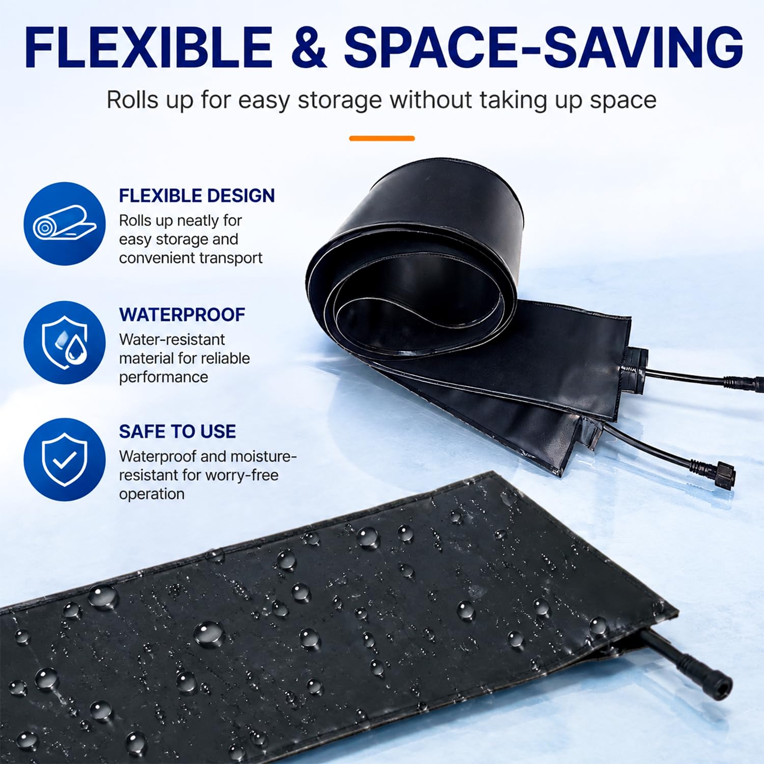 Cordon Chauffant pour gouttières : Protection hivernale 500