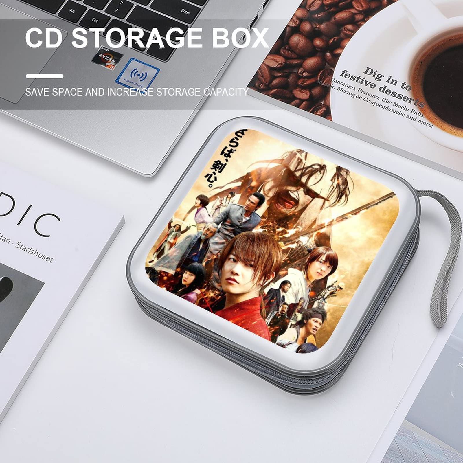 Amazon.co.jp: DVDケース CDケース るろうに剣心2 40枚収納 CD