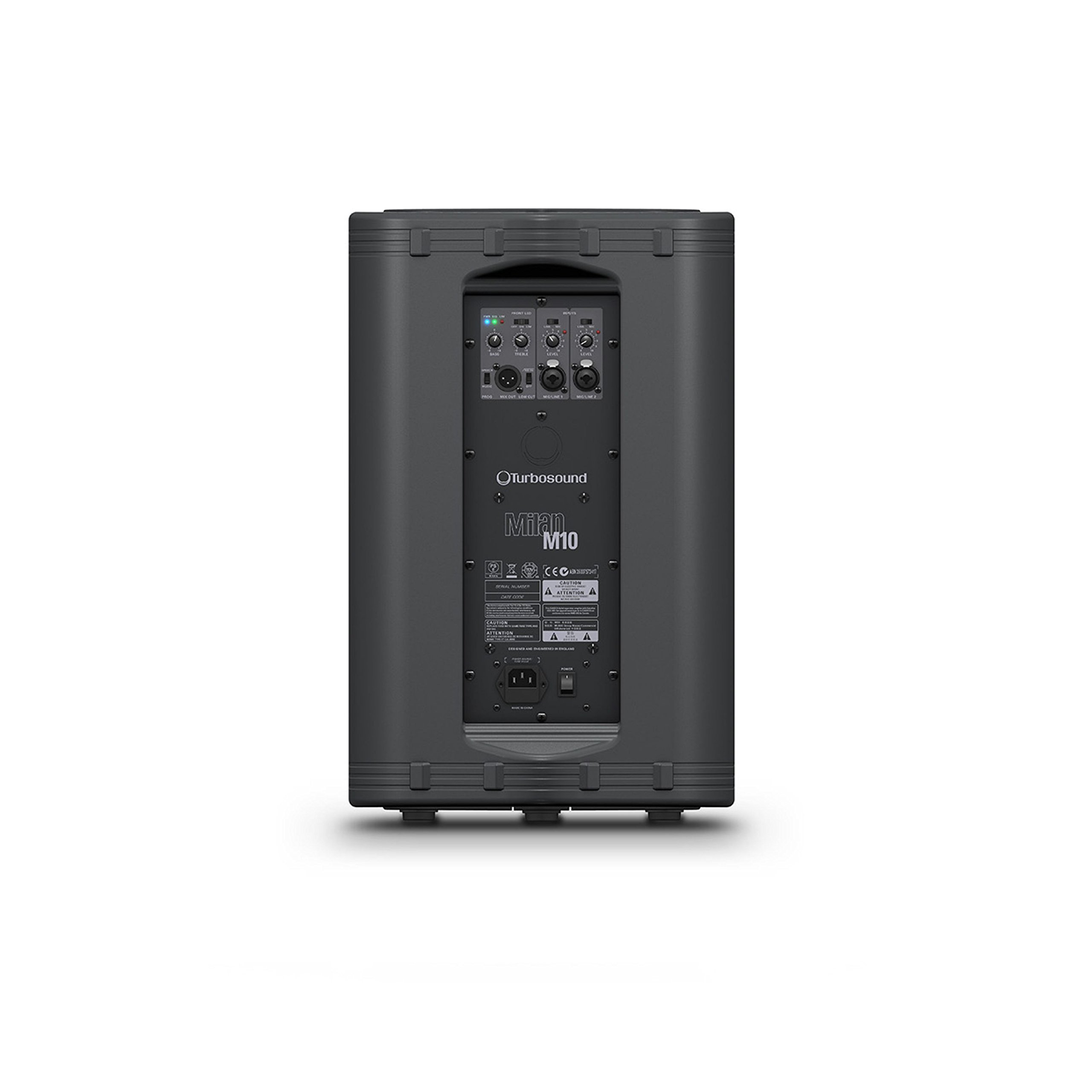 Turbosound Milan M10 active, 10"/1", 600Watt - Enceinte active