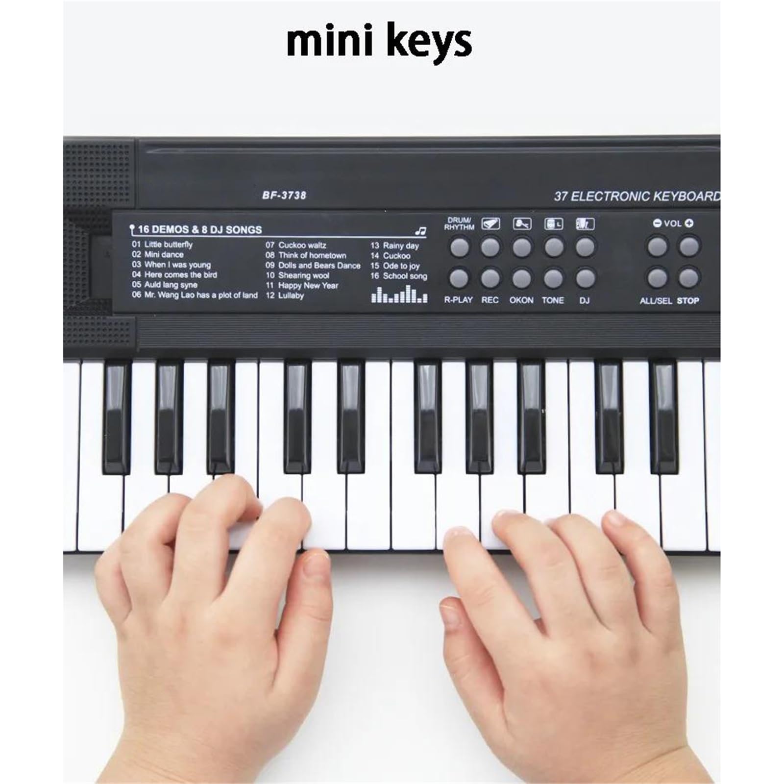 Órgano Electrónico Portátil De 61 Teclas Piano Mini Teclado