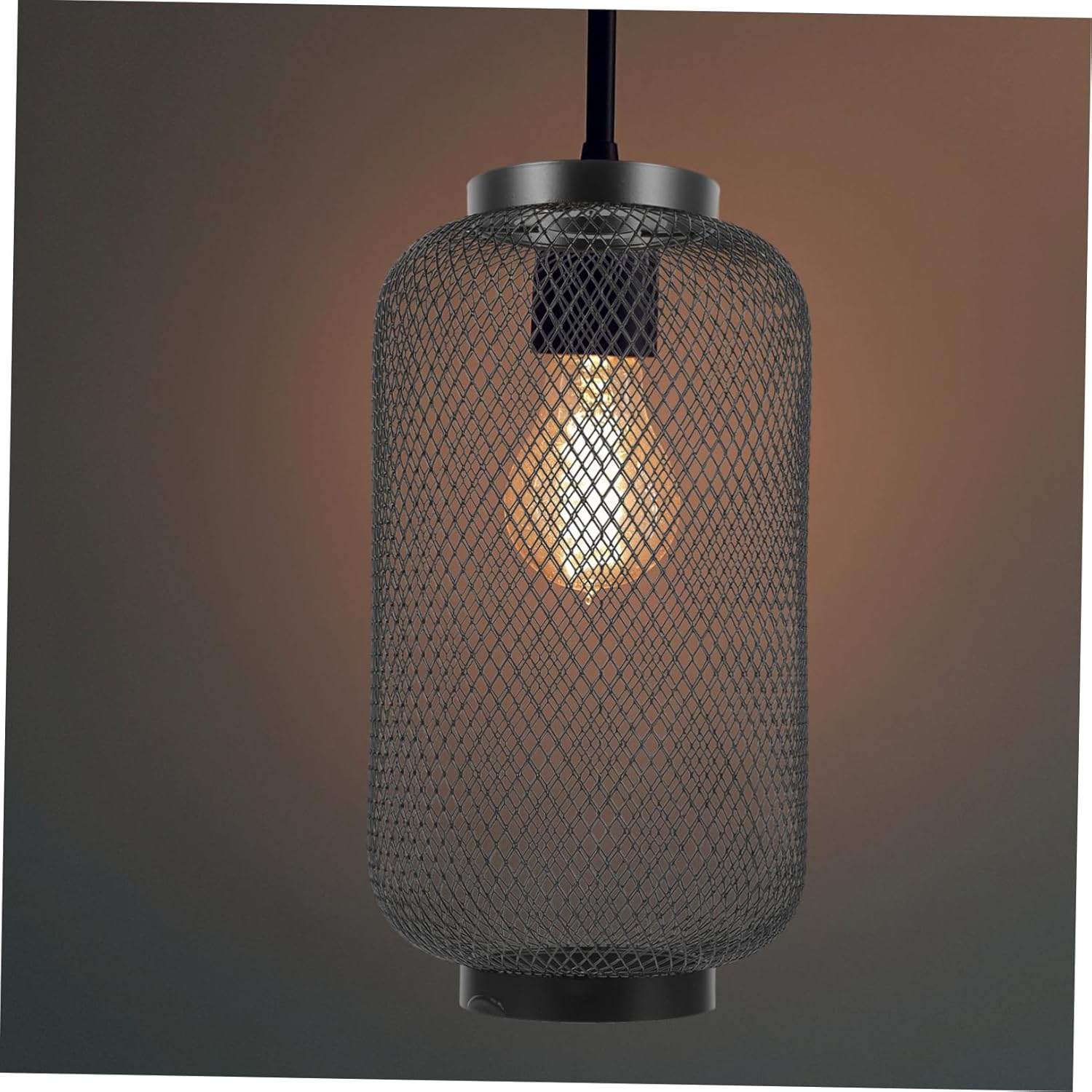 POPETPOP Modern Metal Mesh Lampshade for Ceiling Light Stylish Chandelier Cover Sturdy Metal Pendant Light Shade Fits Lighting Scenarios