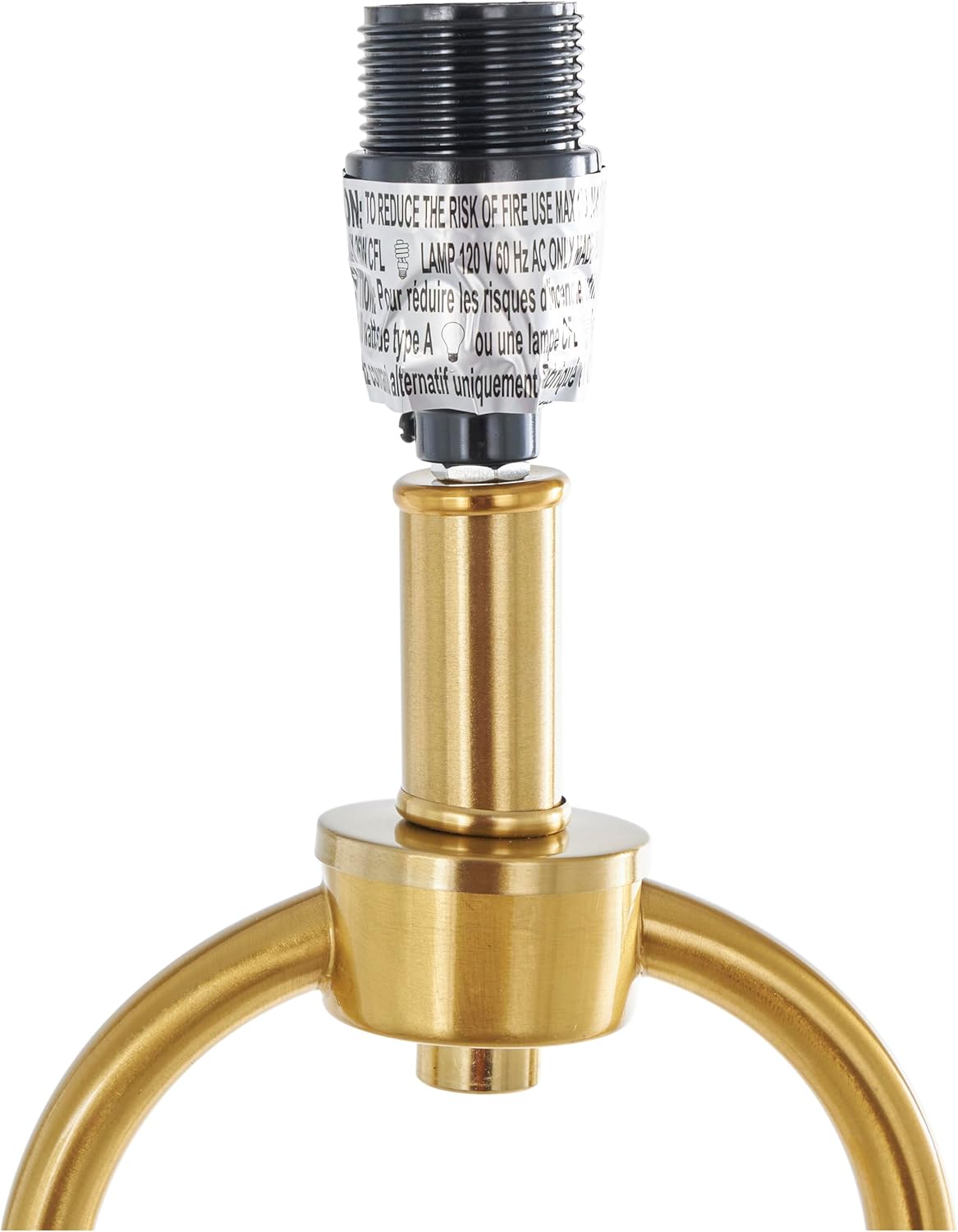 Deco 79 Metal Room Floor Lamp Paper Clip Standing Tall Lamp, Tall Lamp 19" x 19" x 64", Gold