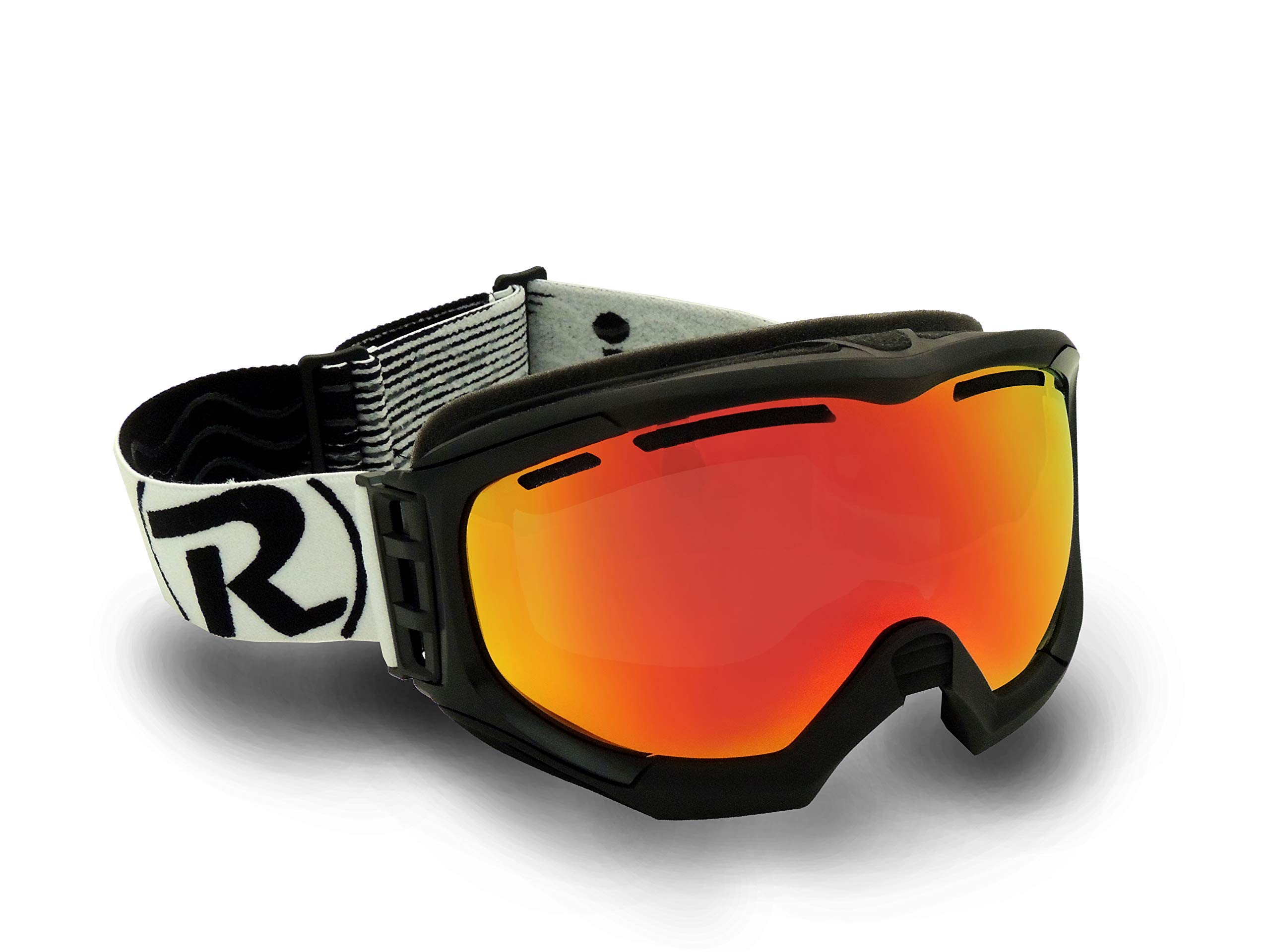 Raleri ski goggles - Snowboard MADE IN ITALY - RIPPER SPHERA (Hell)