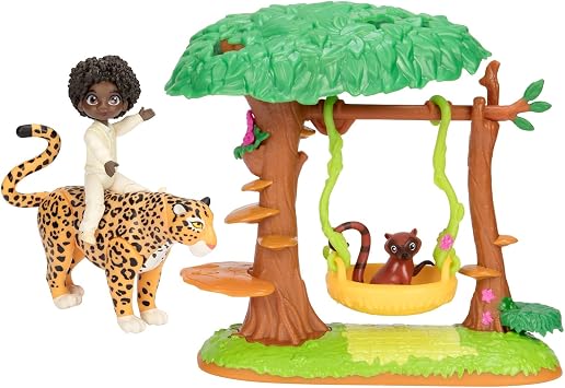 Disney Encanto Antonios Animal Swing Playset with Jaguar Figure