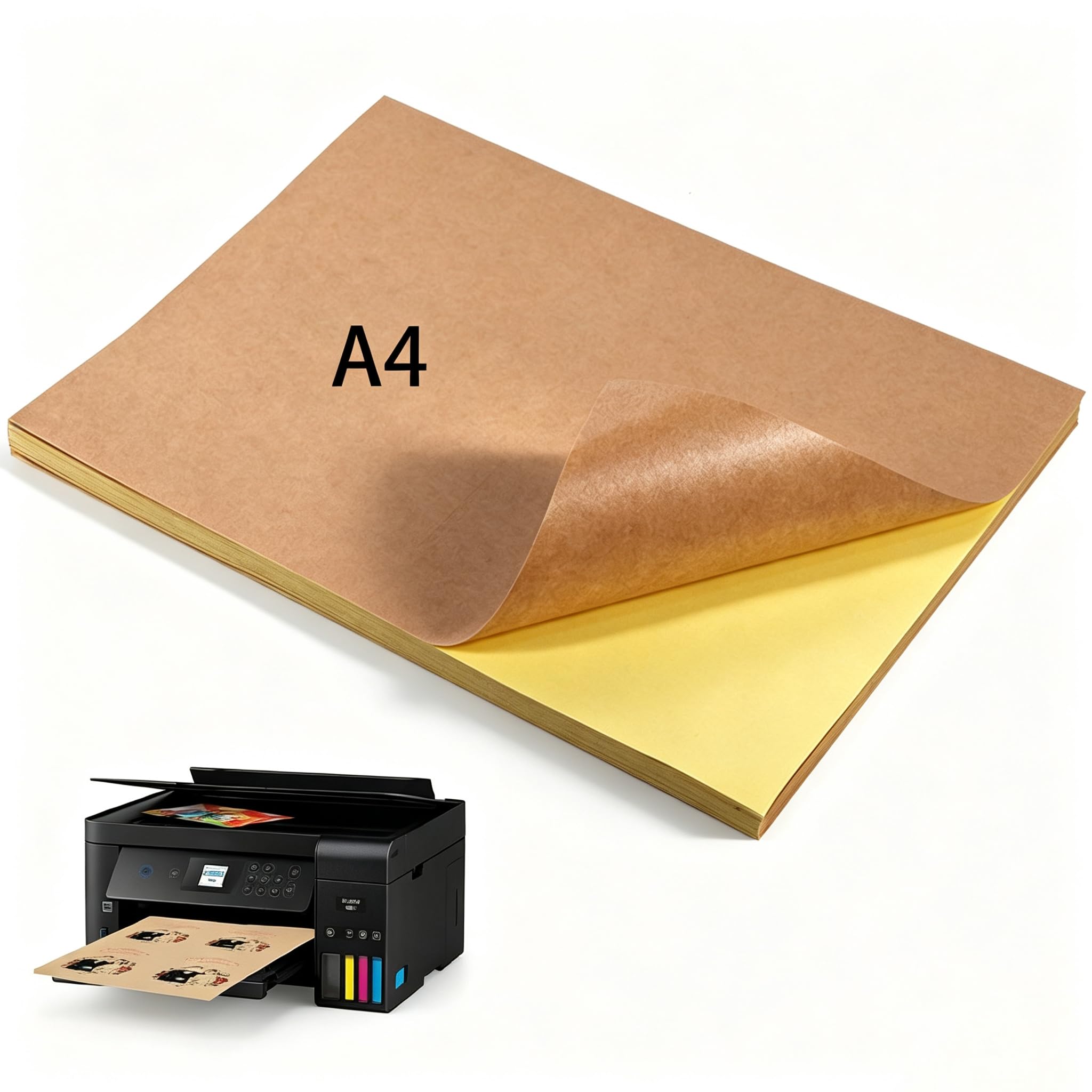 Papier do naklejek, A4, 30 sztuk