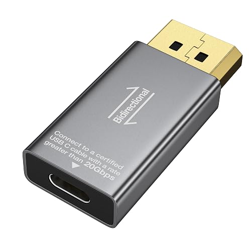 8K@60Hz USB C to DisplayPort 1.4 Adapter