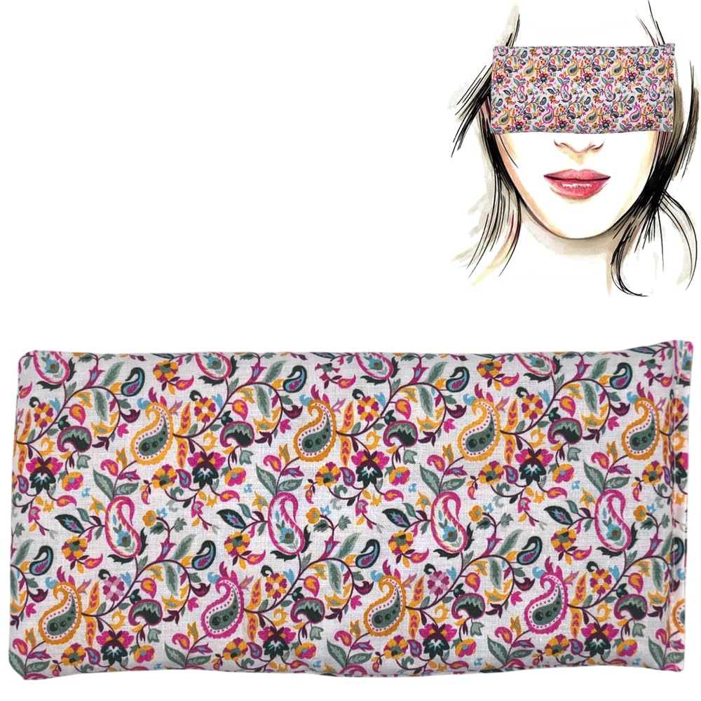 Coussin de Yoga pour les Yeux "Dreams 2025" | Oreiller pour les yeux | Graines de Lavande et de riz | Yoga, méditation, relaxation, reposer des yeux...