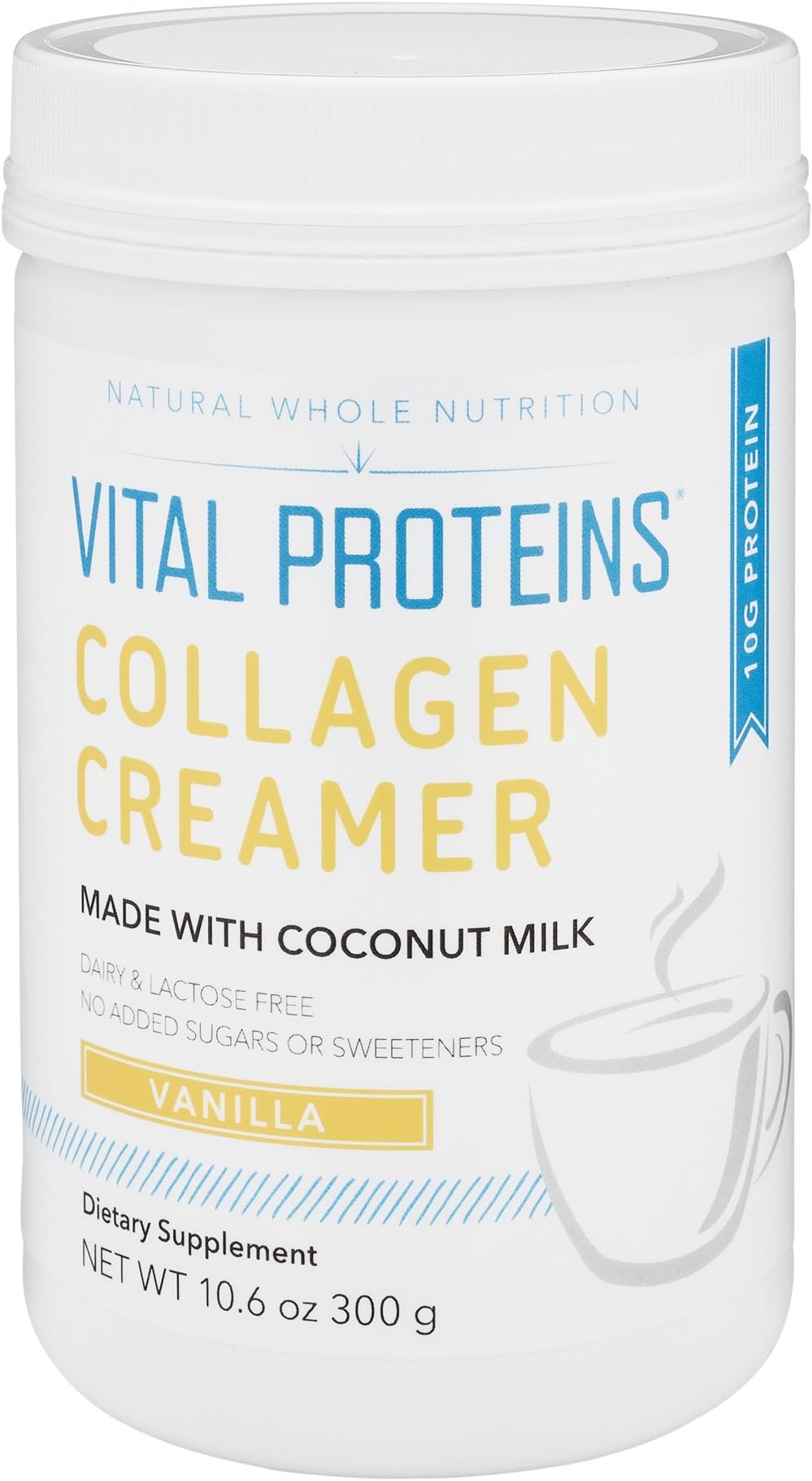 Vital Proteins, Vanilla Creamer, 10.6 Ounce