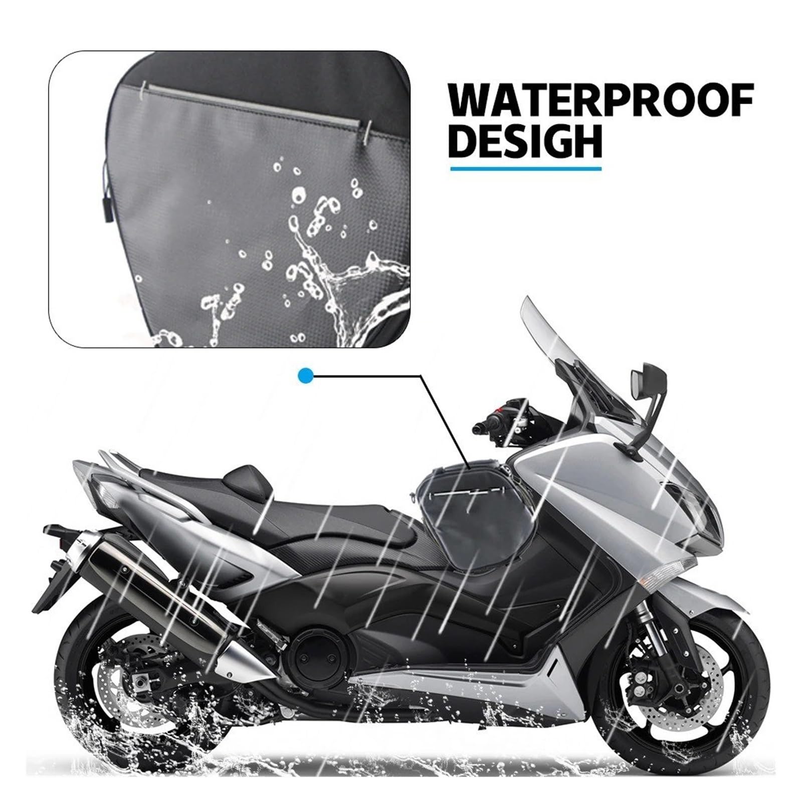 Borsa Moto Per BMW C400GT C 400GT C400 GT 400 C650GT 650GT C650 650 Moto Scooter Pedale Borsa Degli Attrezzi Bagagli Bisaccia Selle Moto Bagagli