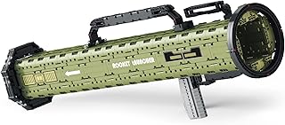 Reobrix 77027 Technic M136 AT4 Building Blocks for Adults, MOC Model Building Kit with Shooting Function, Military Building Blocks, Gift Ideas for Birthday, Compatible with Lego(1748 PCS)