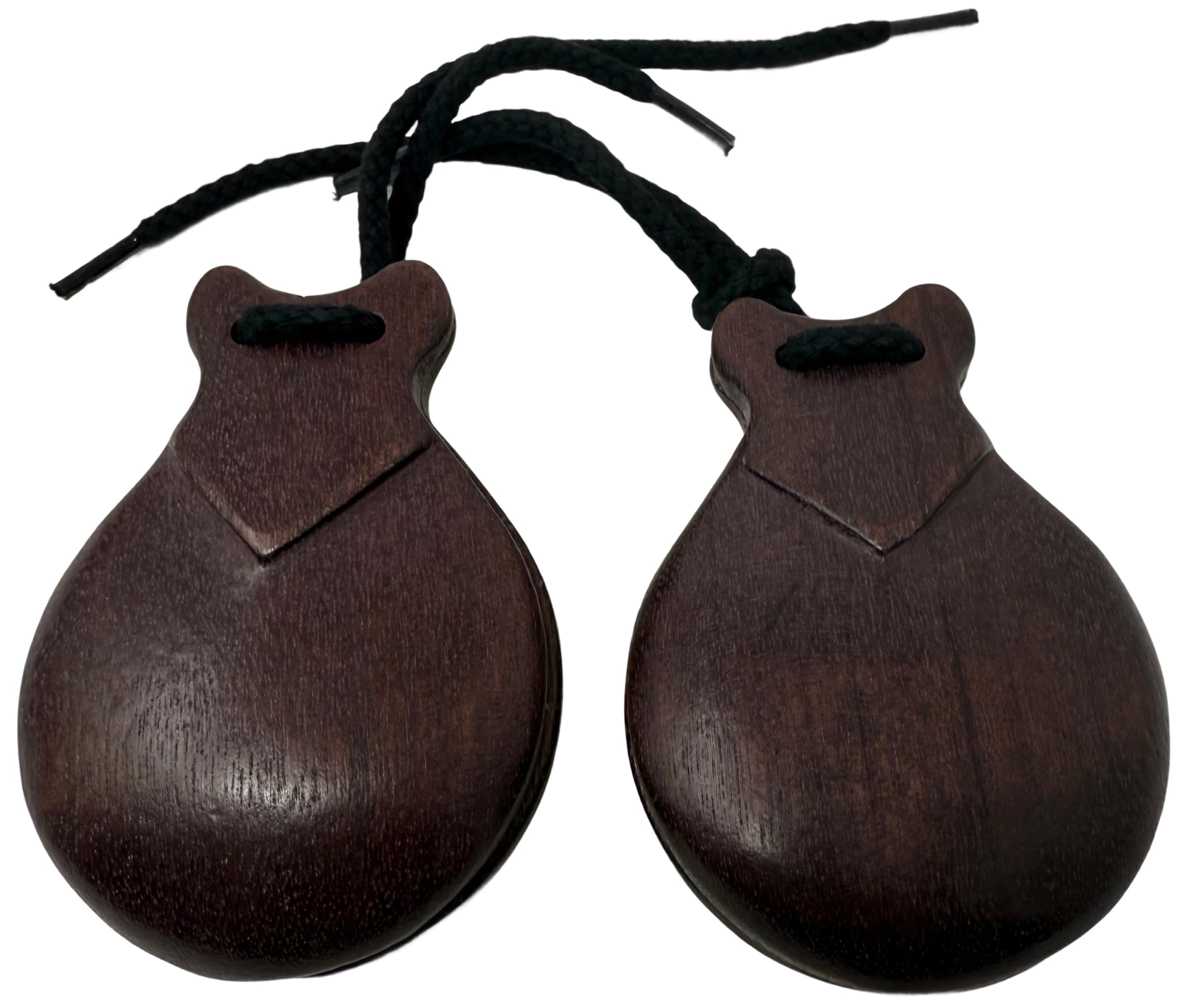 Castañuelas Jale 79-6 para Flamenco, Jotas y Danza Madera Palosanto Número 6 - Alta Resistencia y Ligereza - Hechas en España