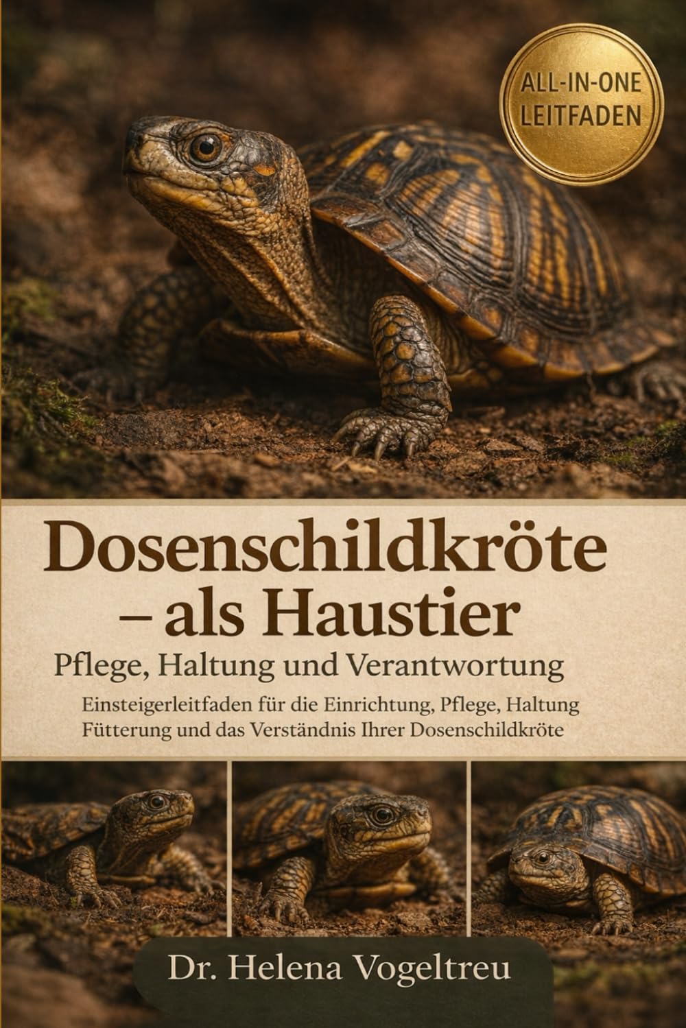 Dosenschildkröte als Haustier – Pflege, Haltung und Verantwortung: Einsteigerleitfaden für die Einrichtung, Pflege, Haltung, Fütterung und das Verständnis Ihrer Dosenschildkröte