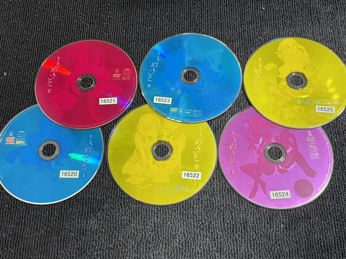 新品 ささめきこと DVD 初回版 全6巻 Amazon.co.jp: DVDセット ささめきこと 全6巻 : パソコン・周辺機器