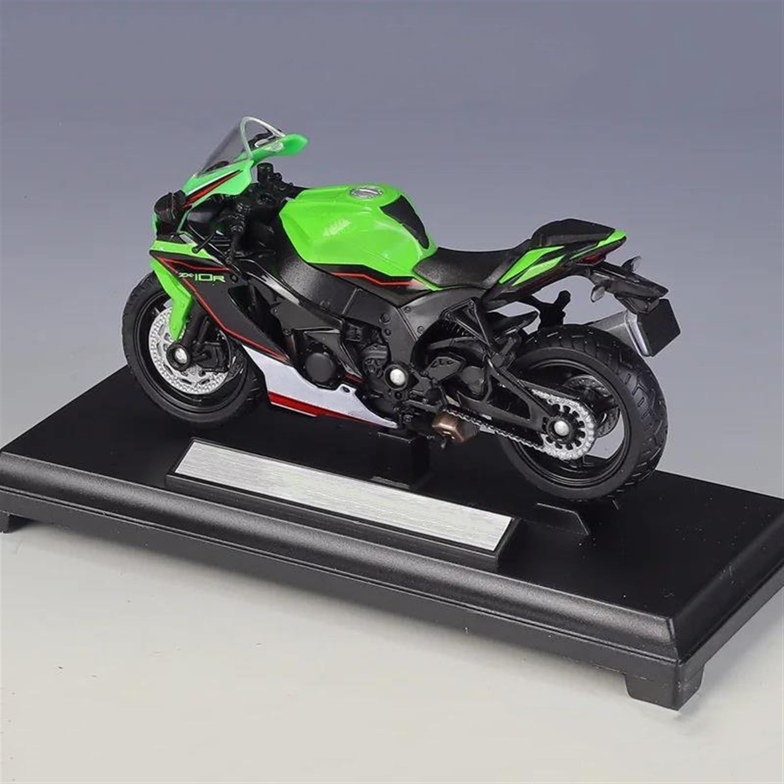 SEYXF Motorbike Toy Motorcycle Model Simulation Alloy Toy 1/18 for Kawasaki ZX10R for Ninja Zx10-r 2021