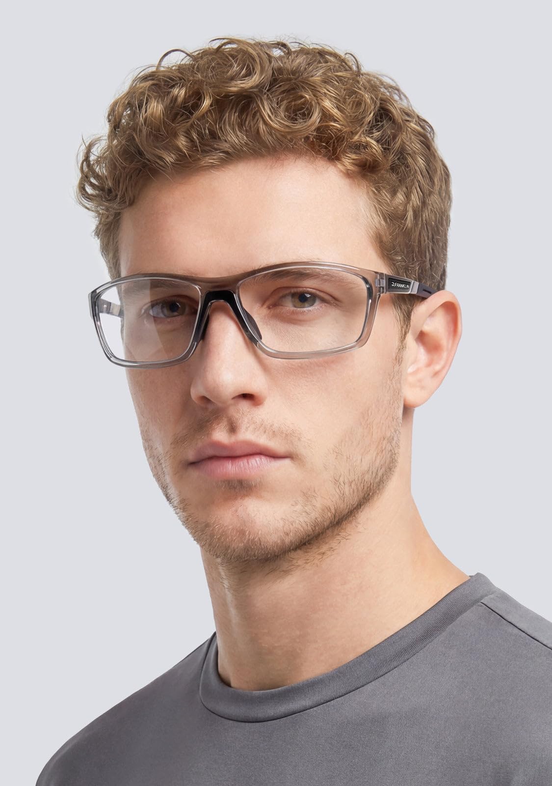 D.Franklin Gafas de sol deportivas - Resistentes y Ligeras - Ideal para actividades al aire libre - Modelo volcano - Rectangular - Para Hombre y Mujer - Sunglasses
