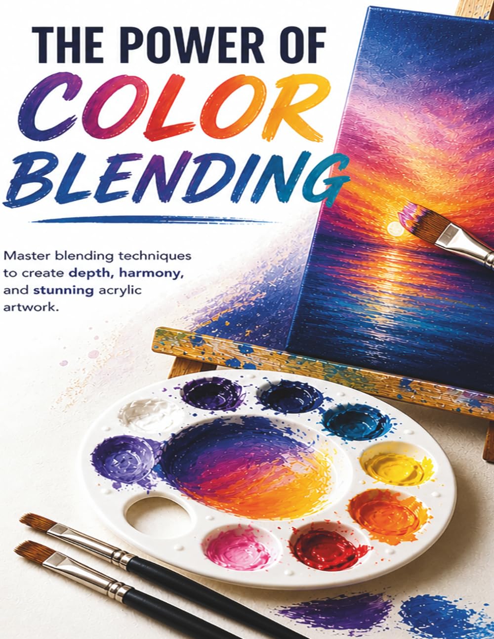 Mastering Color Blends: Techniques for Acrylic Artists