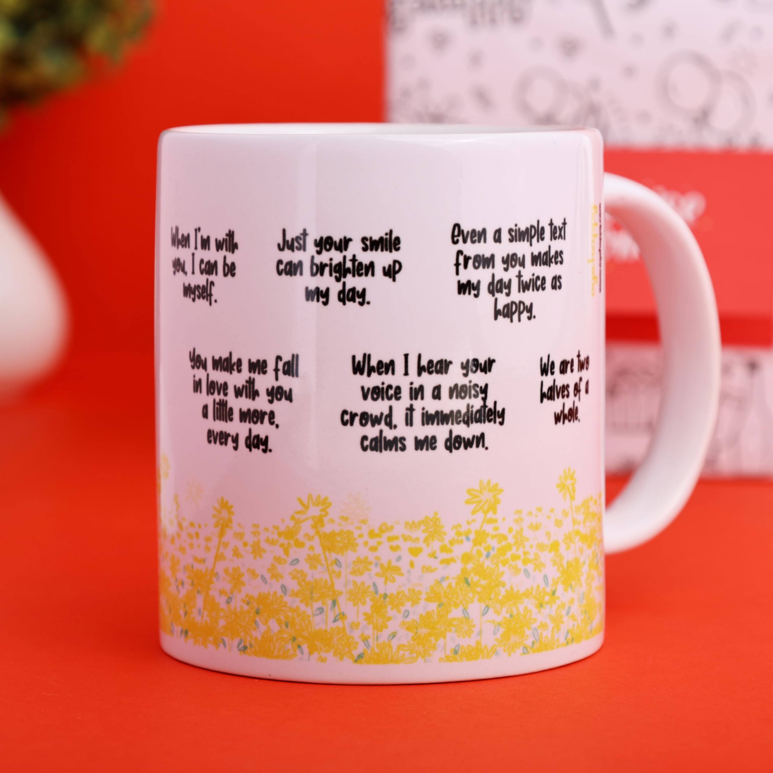 Oye Happy -7 Gifts 7 Promises - Best Hamper for Wife/Husband/Girlfriend/Boyfriend/Fiance to Gift on Birthday/Anniversary/Valentines Day 1