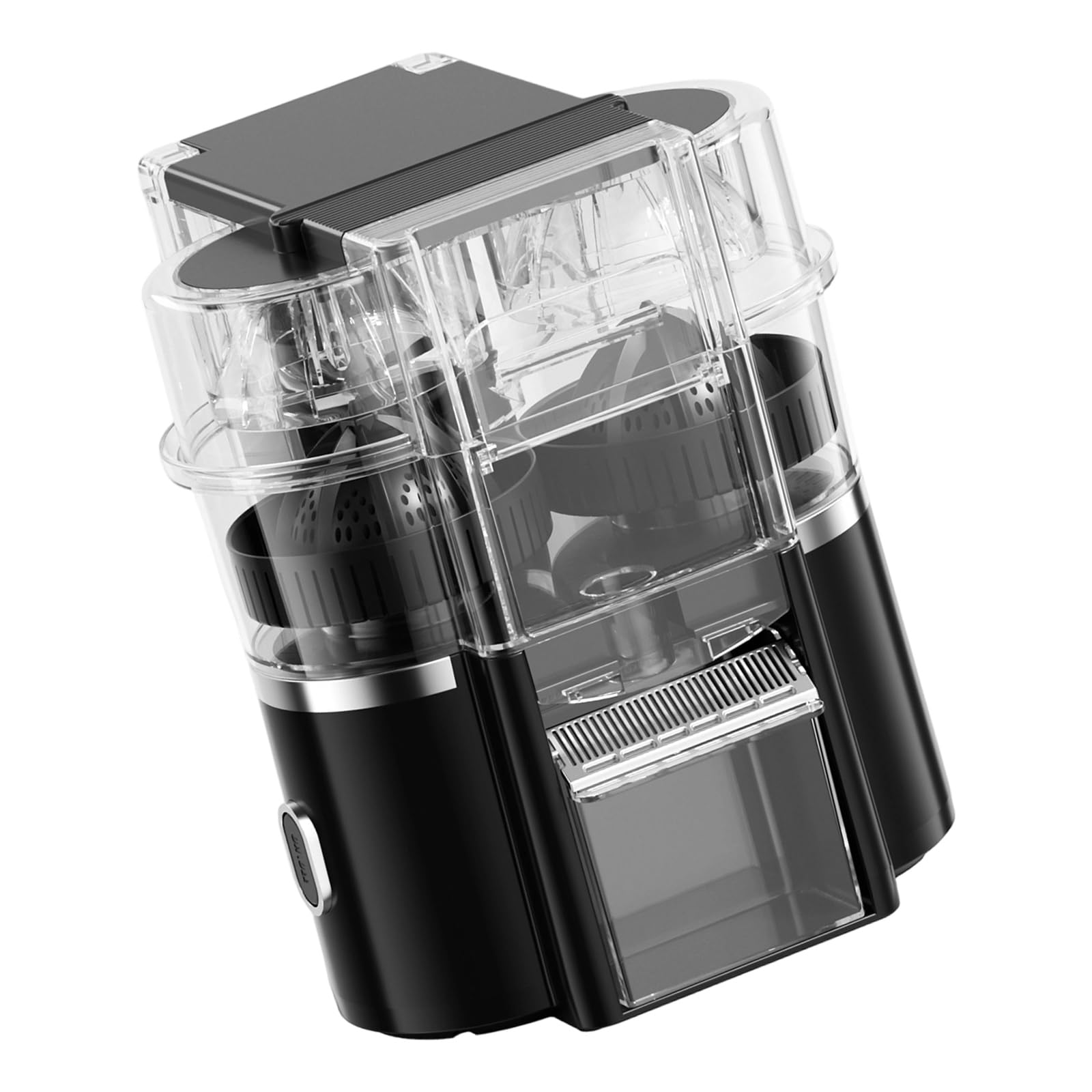Exprimidor de cítricos automático portátil, doble cabezal recargable para uso doméstico, exprimidor de fiesta