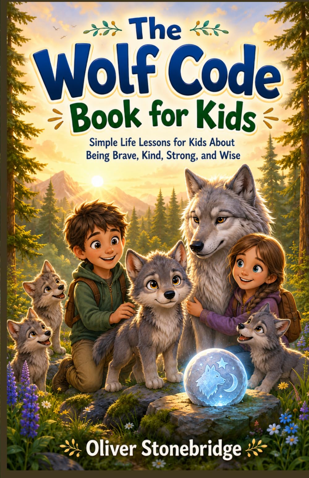The Wolf Code Book for Kids: Simple Life Lessons for Kids About Being Brave, Kind, Strong, and Wise