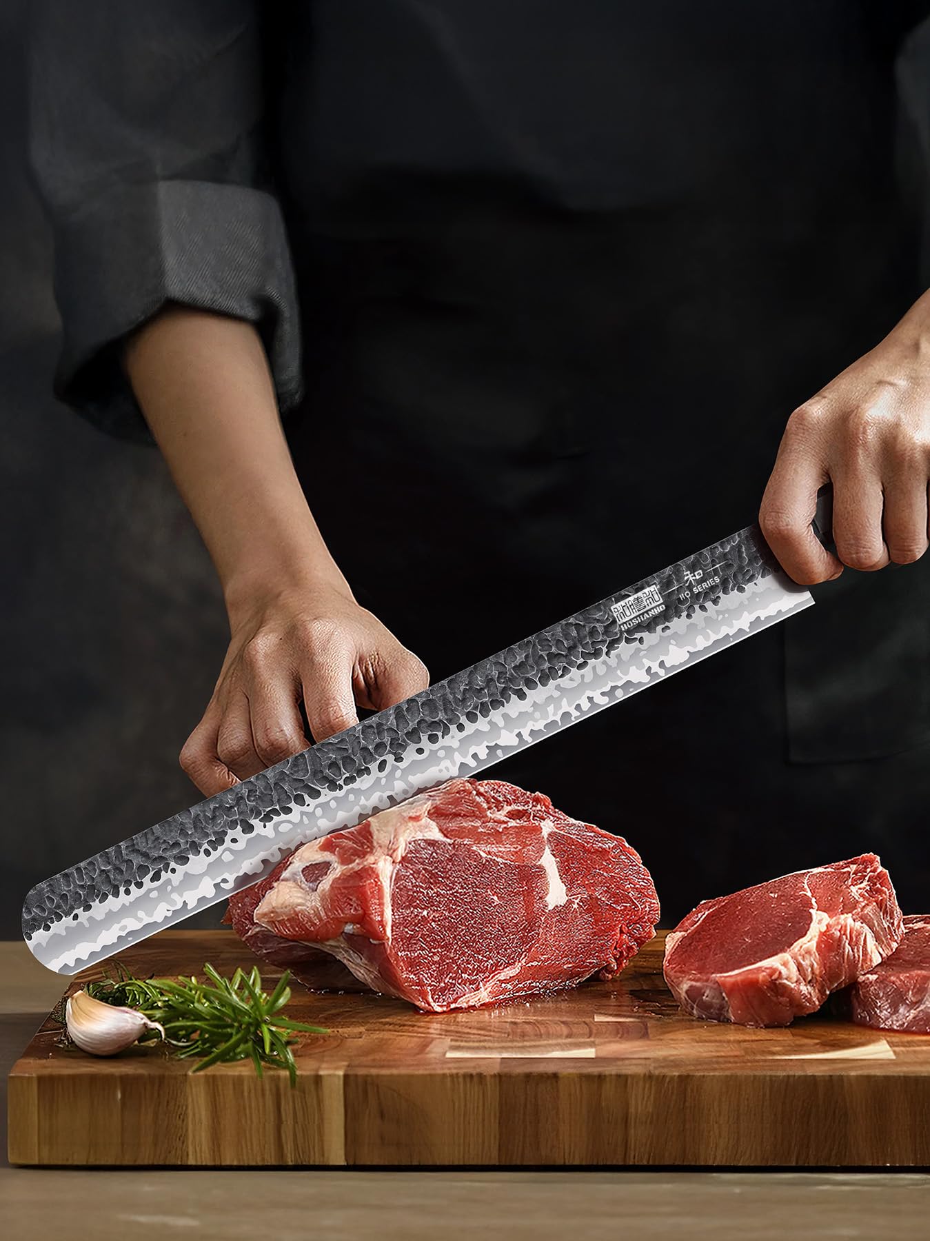HOSHANHO Brisket Slicing Knife - Japanese Carving Knife -6