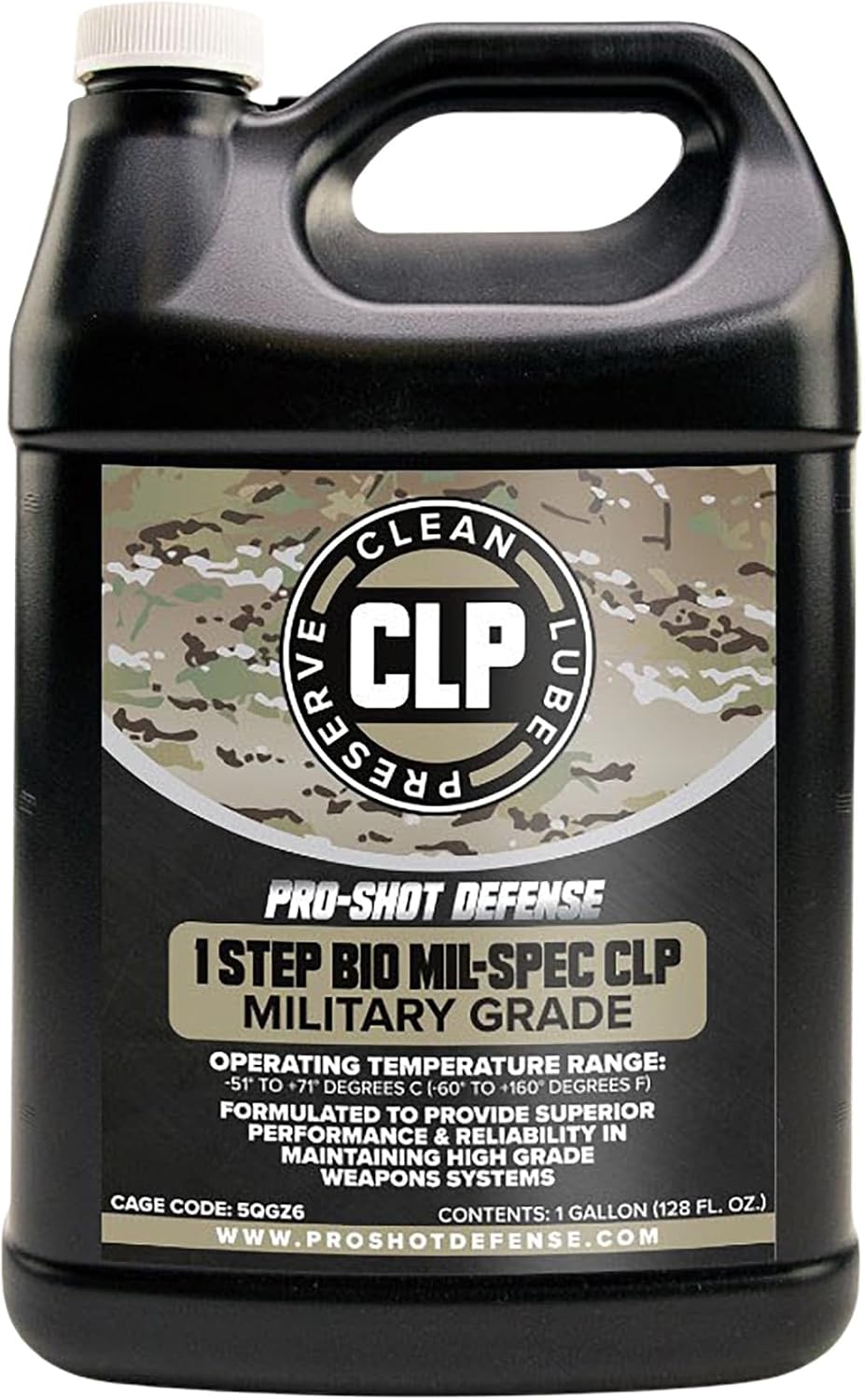 Pro-Shot 1StepBIOMil-Spec-GAL: 1 Step Bio Mil-Spec Clp Gallon Jug