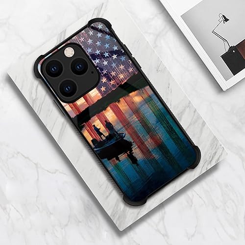Miniatura 2 de CARLOCA Funda compatible con iPhone 14 Pro Max, diseño gráfico de bandera de Estados Unidos, diseño gráfico de bandera de Estados Unidos, a prueba