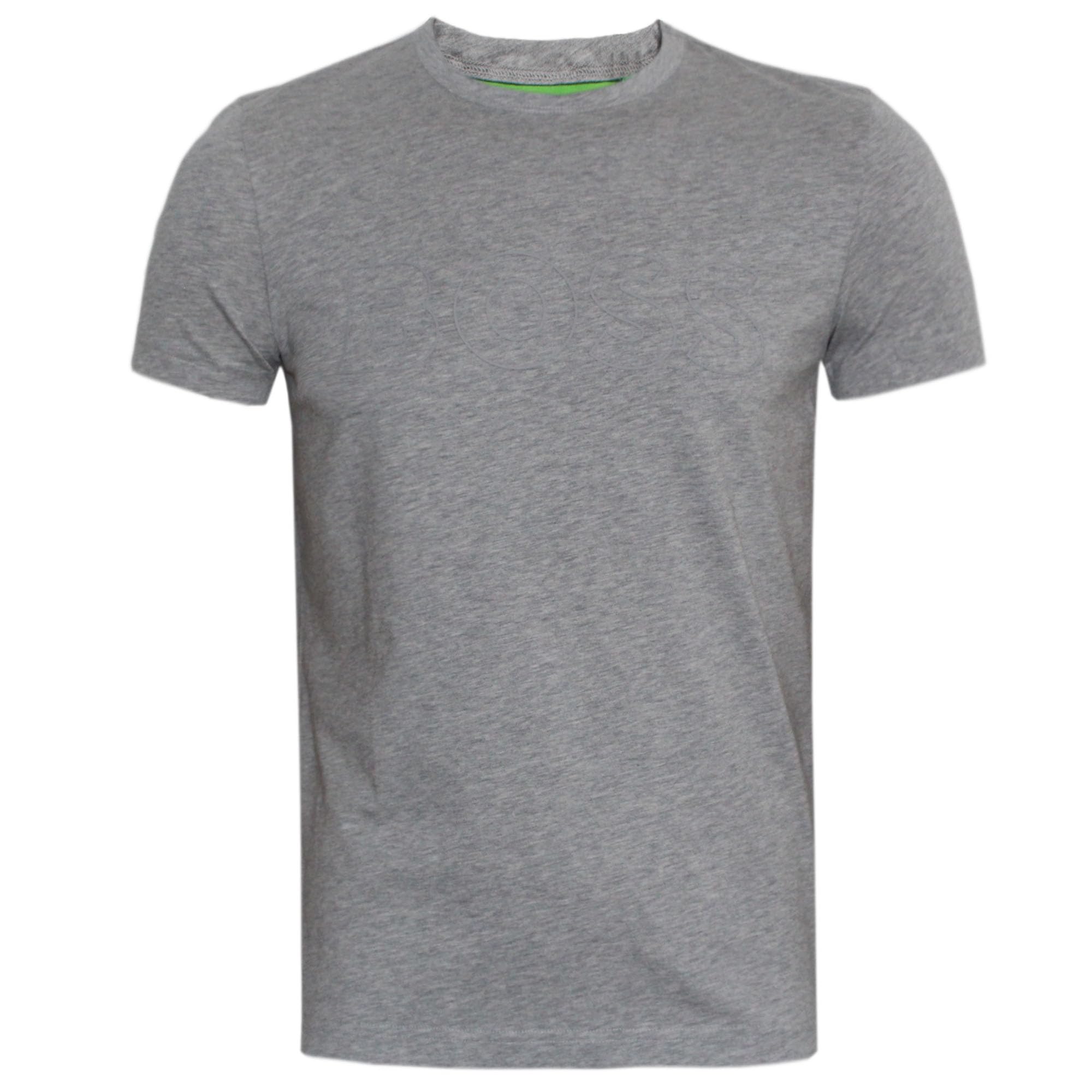 Boss Men's Teebo Regular Fit T-Shirt - Pastel Grey - 2XL