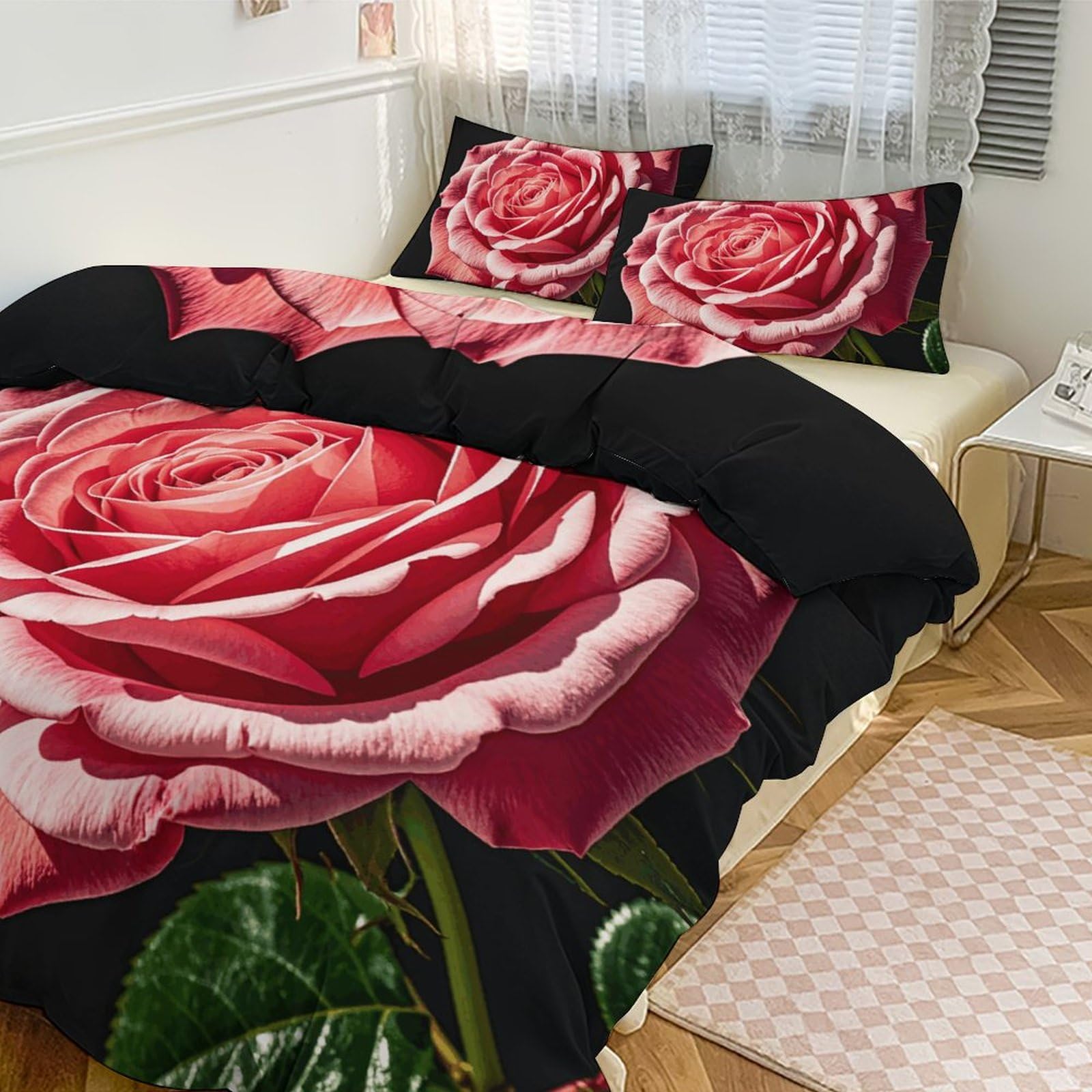 Couette pour grand lit de voyage parure de lit 3 pièces de tourisme