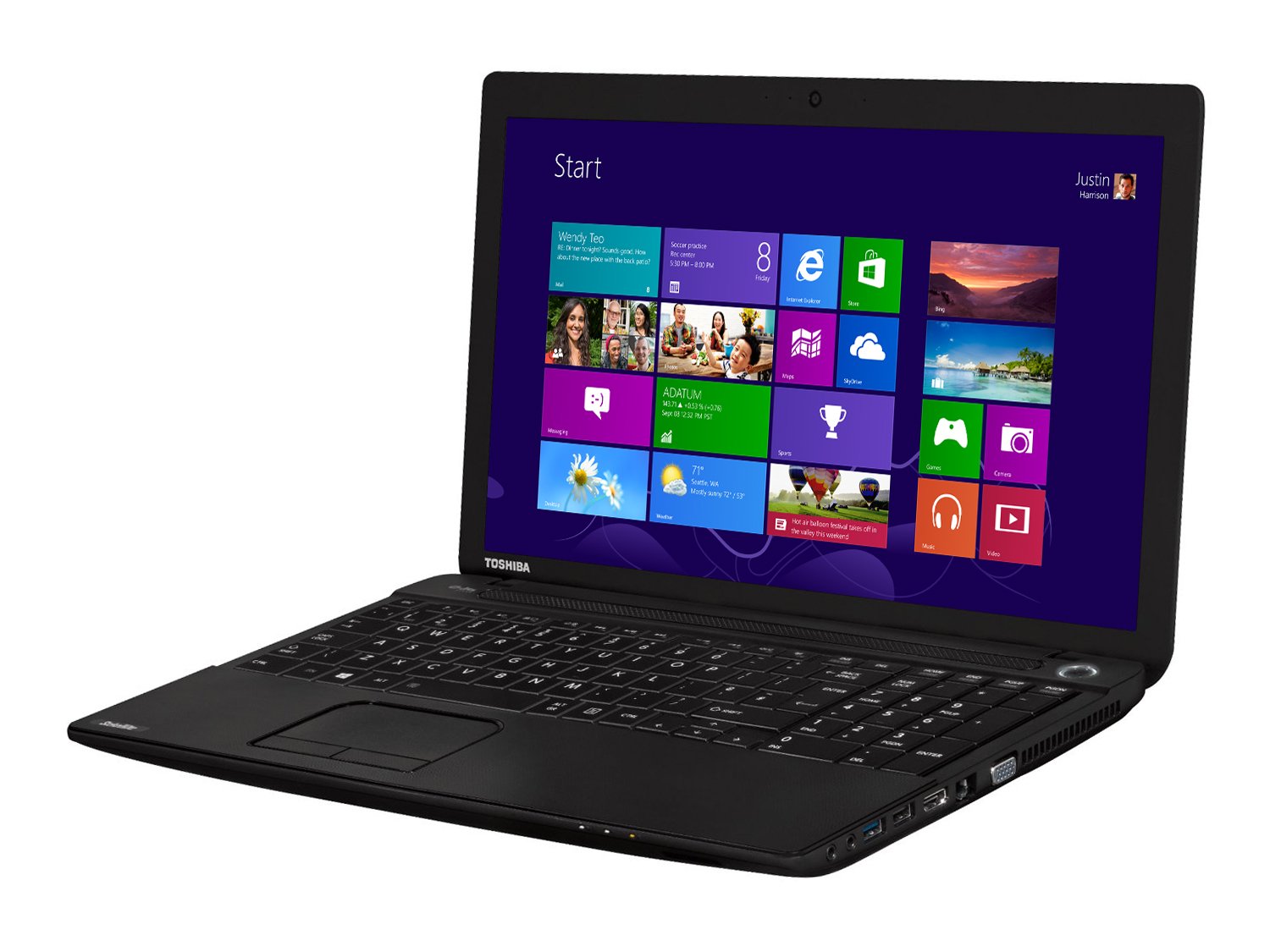 Toshiba Satellite Pro C50-A-1E6 (PSCG7E-02D042EN) 15.6 inch Laptop