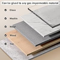 Vista 7 de Soporte Adhesivo para Enchufes sin Perforaciones, Kit de 10 Soportes para Regletas de Alimentación y 40 Clips para Cables, Soporte Autoadhesivo