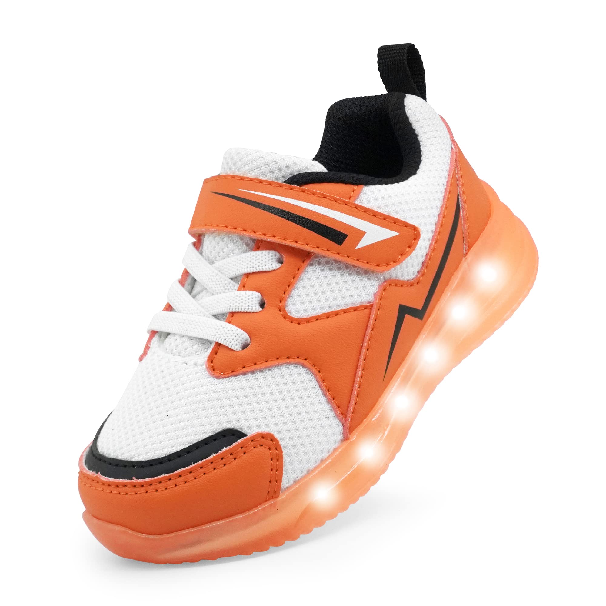 YESKIS Toddler Boys Girls Light Up Shoes