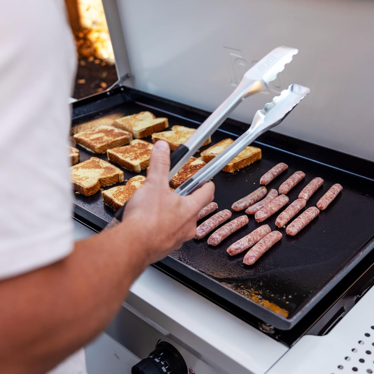 LoCo Cookers 5-Piece Griddle Breakfast Cooking Kit for Indoor & Outdoor BBQ Grilling