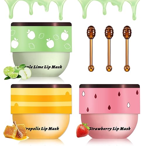 XINGXYUEL Bálsamo labial de abeja (3 unidades) XINGXYUEL Bálsamo labial de abeja (3 unidades)