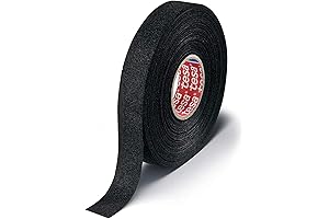 5ft Tessa Tape 19mm Harness Tape with Soft Black Fuzzy Interior Fleece Material