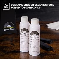 Vista 4 de Kit de Limpieza de Discos de Vinilo Big Fudge para Discos de Vinilo - Incluye Máquina de Limpieza y Solución de Cuidado de Limpieza de Discos